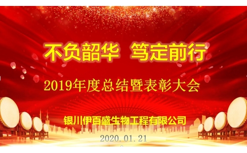 “不負(fù)韶華，篤定前行”2019總結(jié)表彰暨新春年會(huì)圓滿成功！